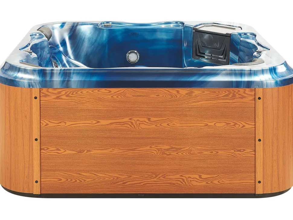 Banheira De Hidromassagem De Exterior Em Acrilico Azul 210 X 210 Cm Tularosa