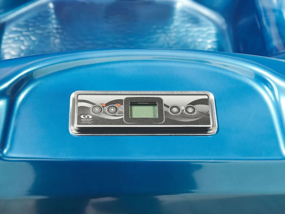 Banheira De Hidromassagem De Exterior Em Acrilico Azul 210 X 210 Cm Tularosa