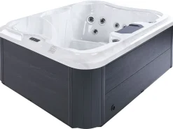 Banheira De Hidromassagem Para Exterior Em Acrilico Branco 180 X 215 Cm Arcelia