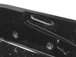 Banheira De Hidromassagem Versao A Direita Em Acrilico Preto 170 X 119 Cm Bayamo