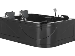 Banheira De Hidromassagem Versao A Direita Em Acrilico Preto 170 X 119 Cm Bayamo