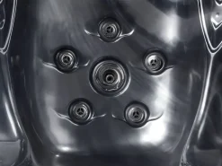 Banheira De Hidromassagem De Exterior Em Acrilico Cinzento Com Led 200 X 200 Cm Lastarria