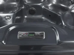 Banheira De Hidromassagem De Exterior Em Acrilico Cinzento Com Led 200 X 200 Cm Lastarria