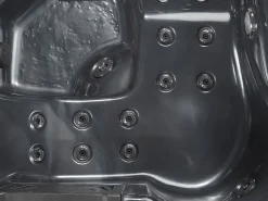 Banheira De Hidromassagem De Exterior Em Acrilico Cinzento Com Led 200 X 200 Cm Lastarria