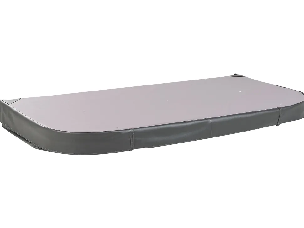 Banheira De Hidromassagem De Exterior Em Acrilico Cinzento Com Led 200 X 200 Cm Lastarria