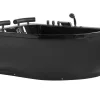 Banheira De Hidromassagem De Canto Versao A Direita Em Acrilico Preto Com Led 160 X 113 Cm Paradiso