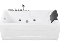 Banheira De Hidromassagem Versao A Direita Em Acrilico Branco 169 X 81 Cm Artemisa