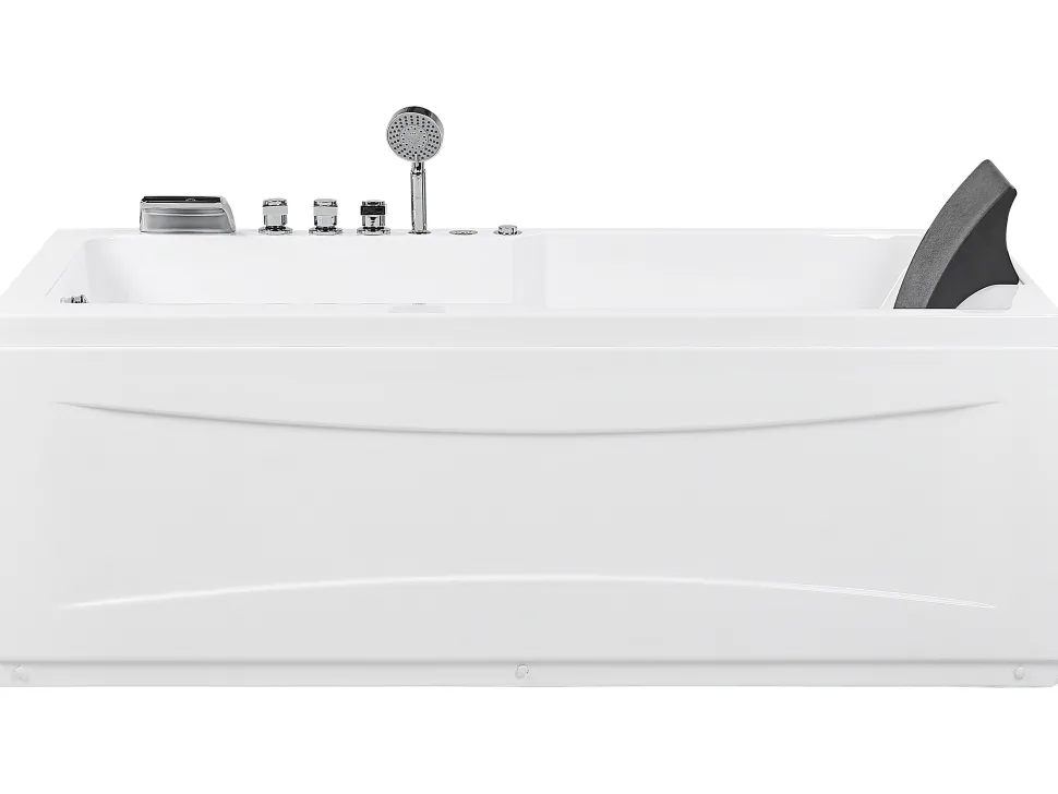 Banheira De Hidromassagem Versao A Direita Em Acrilico Branco 169 X 81 Cm Artemisa