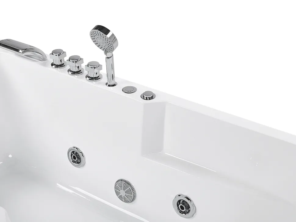 Banheira De Hidromassagem Versao A Direita Em Acrilico Branco 169 X 81 Cm Artemisa