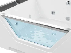 Banheira De Hidromassagem Em Acrilico Branco 170 X 120 Cm Huaraz