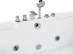 Banheira De Hidromassagem Em Acrilico Branco 170 X 120 Cm Huaraz