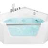 Banheira De Hidromassagem De Canto Em Acrilico Branco 135 X 135 Cm Cantalla