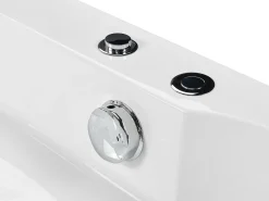 Banheira De Hidromassagem De Canto Em Acrilico Branco 135 X 135 Cm Cantalla