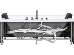 Banheira De Hidromassagem Em Acrilico Branco Com Led 170 X 75 Cm Galley