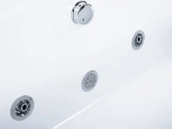 Banheira De Hidromassagem Em Acrilico Branco Com Led 170 X 75 Cm Galley