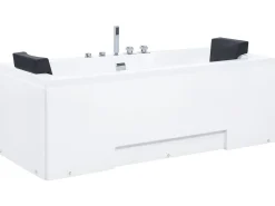 Banheira De Hidromassagem Em Acrilico Branco Com Led 170 X 75 Cm Galley