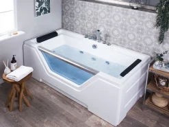 Banheira De Hidromassagem Em Acrilico Branco 170 X 80 Cm Grenada
