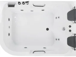 Banheira De Hidromassagem Versao A Esquerda Em Acrilico Branco 170 X 119 Cm Bayamo