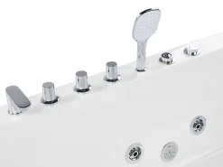 Banheira De Hidromassagem De Canto Versao A Direita Em Acrilico Branco 170 X 80 Cm Puquio