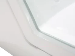 Banheira De Hidromassagem Em Acrilico Branco Com Led 174 X 79 Cm Samana