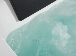 Banheira De Hidromassagem Em Acrilico Branco Com Led 174 X 79 Cm Samana