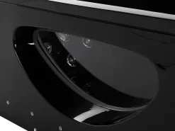 Banheira De Hidromassagem Em Acrilico Preto Com Led 170 X 80 Cm Hawes