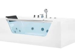 Banheira De Hidromassagem Em Acrilico Branco 170 X 80 Cm Manta