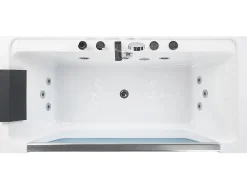 Banheira De Hidromassagem Em Acrilico Branco 170 X 80 Cm Manta
