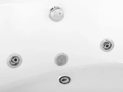 Banheira De Hidromassagem De Canto Em Acrilico Branco 133 X 133 Cm Islita