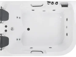 Banheira De Hidromassagem Versao A Direita Em Acrilico Branco 170 X 119 Cm Bayamo