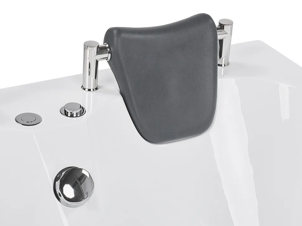 Banheira De Hidromassagem Versao A Direita Em Acrilico Branco 170 X 119 Cm Bayamo