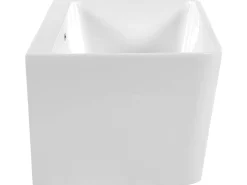 Banheira Para Parede Em Acrilico Branco 170 X 80 Cm Hassel