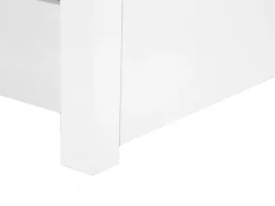 Beliche Com Gavetas Em Madeira De Pinho Branco 90 X 200 Cm Revin