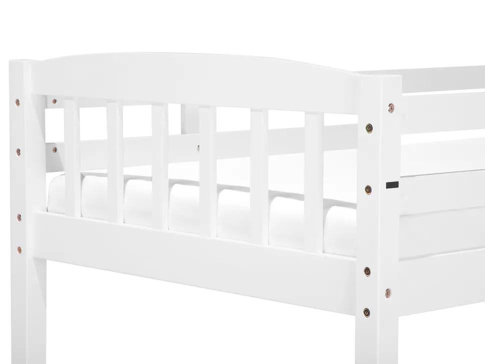 Beliche Com Gavetas Em Madeira De Pinho Branco 90 X 200 Cm Revin