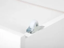 Beliche Com Gavetas Em Madeira De Pinho Branca 90 X 200 Cm Radon