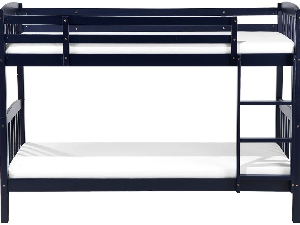 Beliche Em Madeira De Pinho Azul Marinho 90 X 200 Cm Revin