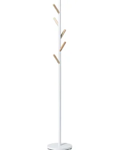 Bengaleiro Em Metal Branco 170 Cm Albin