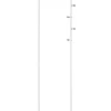 Bengaleiro Em Metal Branco 175 Cm Benton