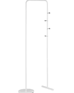 Bengaleiro Em Metal Branco 175 Cm Benton