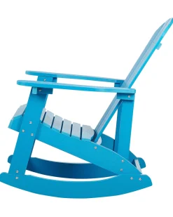Cadeira De Baloico De Jardim Azul Adirondack