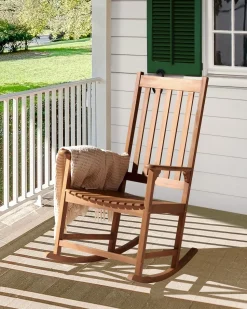 Cadeira De Baloico Em Madeira De Acacia Clara Bojano