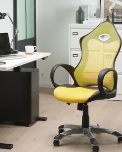 Cadeira De Escritorio Amarela Ichair
