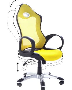Cadeira De Escritorio Amarela Ichair