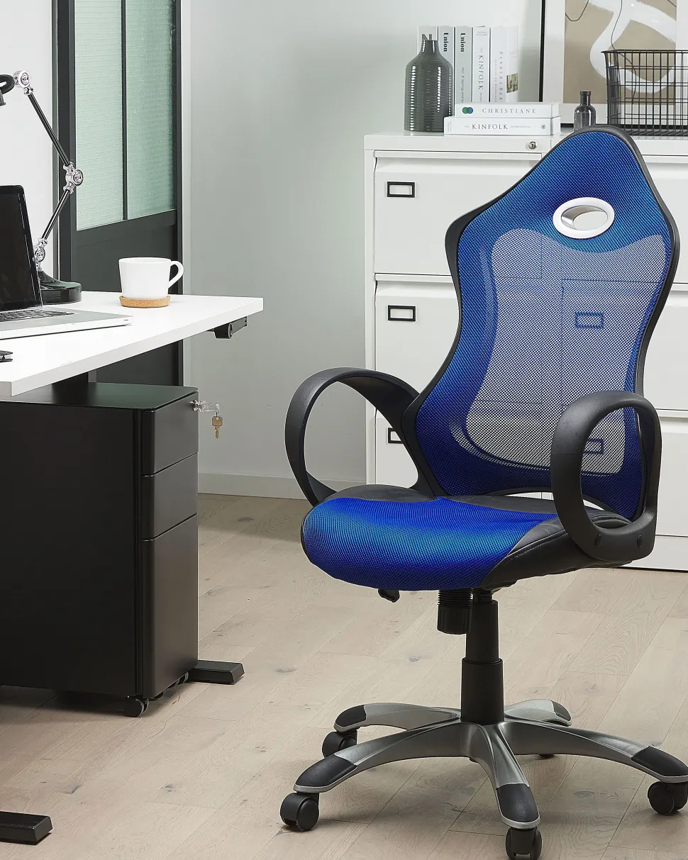 Cadeira De Escritorio Azul Marinho Ichair