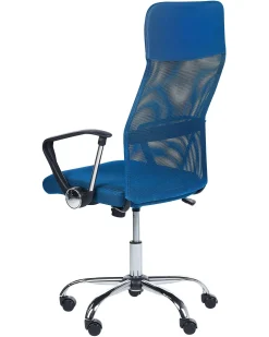 Cadeira De Escritorio Azul Design