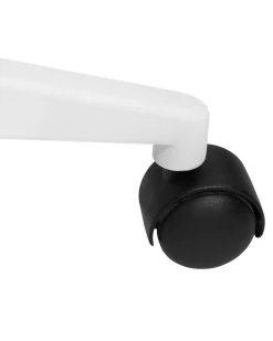 Cadeira De Escritorio Branca E Cinzenta Delight