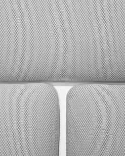 Cadeira De Escritorio Branca E Cinzenta Delight