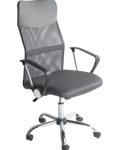 Cadeira De Escritorio Cinzenta Design