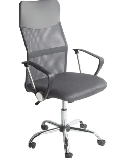 Cadeira De Escritorio Cinzenta Design