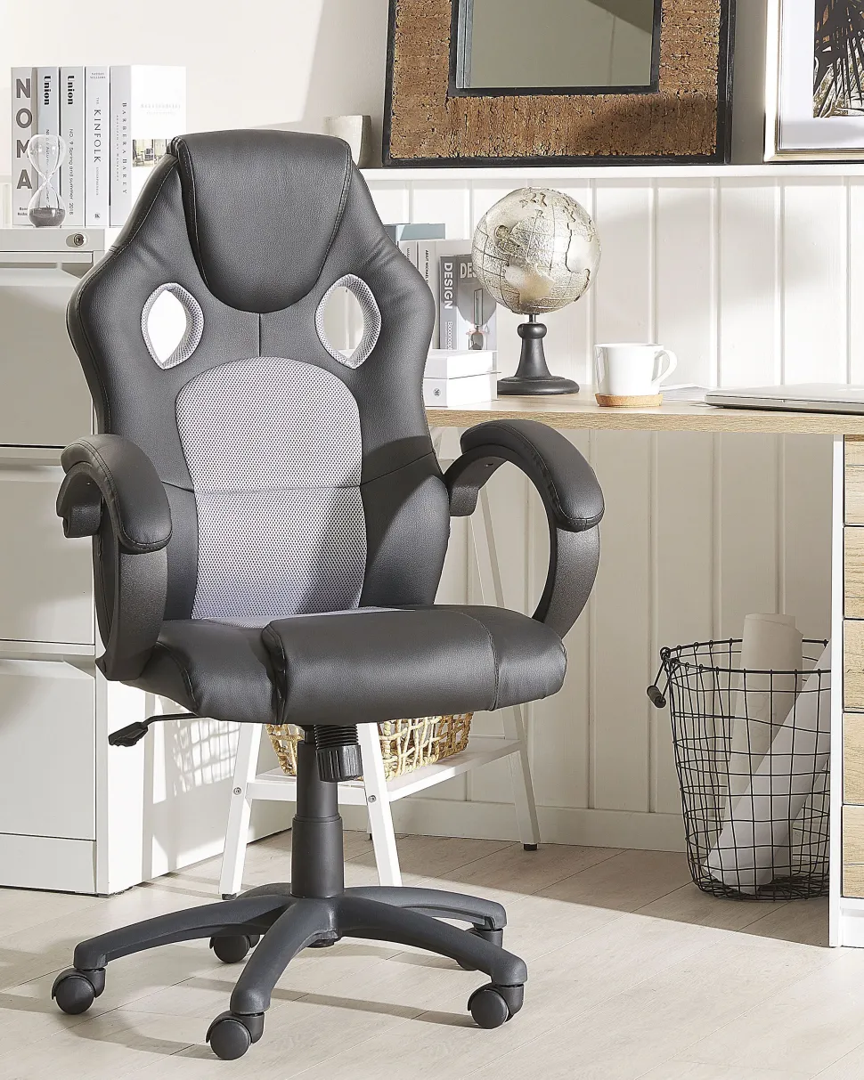 Cadeira De Escritorio Cinzenta Fighter